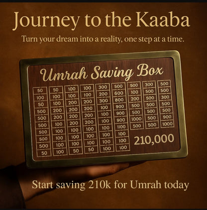 umrah saving box
